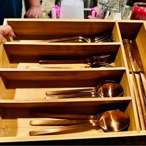 West Elm COMPLETE Cutlery Rose Gold Set AND Steak Knives